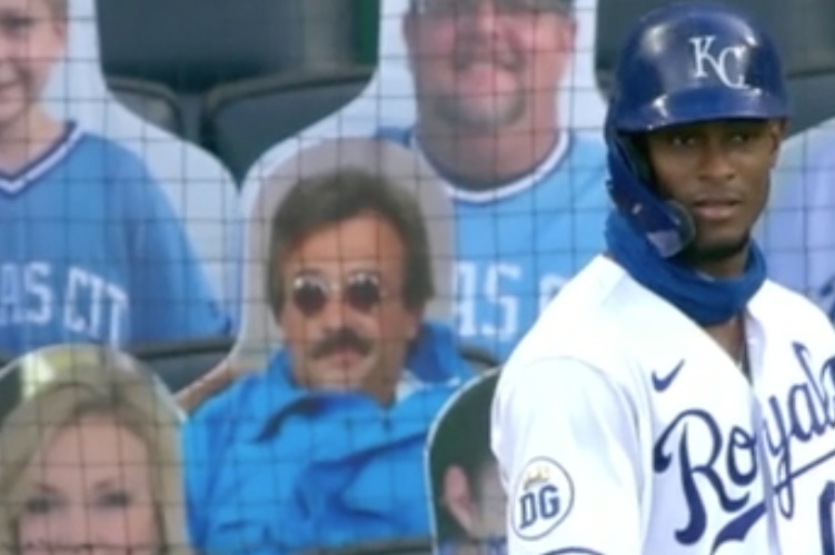 Royals have hilarious 'Weekend at Bernie's' cutout | Larry Brown ...