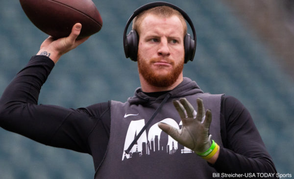 Report: Carson Wentz impressing NFL executives