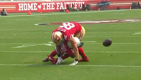 George Kittle knee