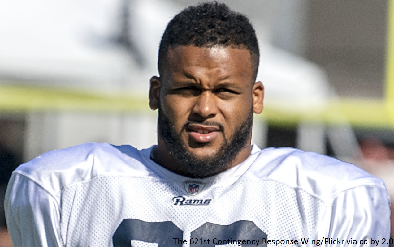 Aaron Donald was 'looking forward' to facing Germain Ifedi