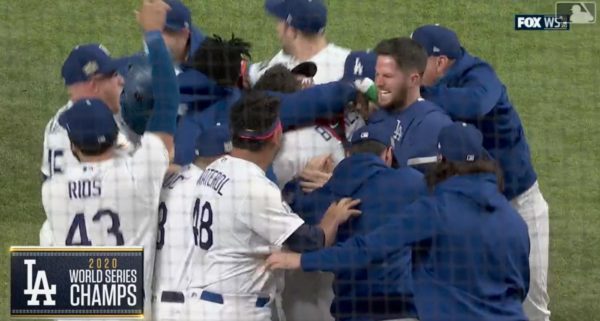 Dodgers celebrate