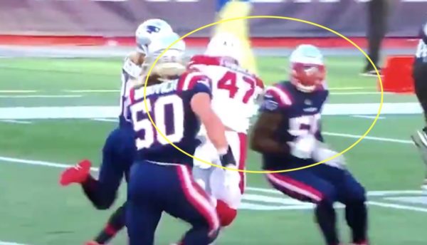 Patriots blindside block