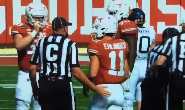 Sam Ehlinger referee pat