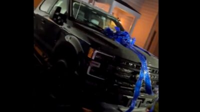 Bills Chad Hall truck