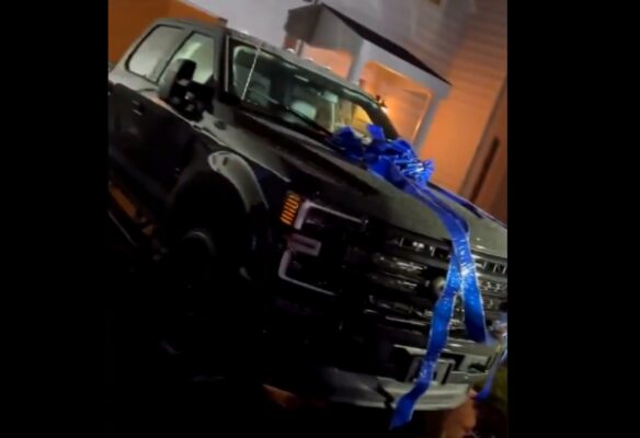 Bills Chad Hall truck