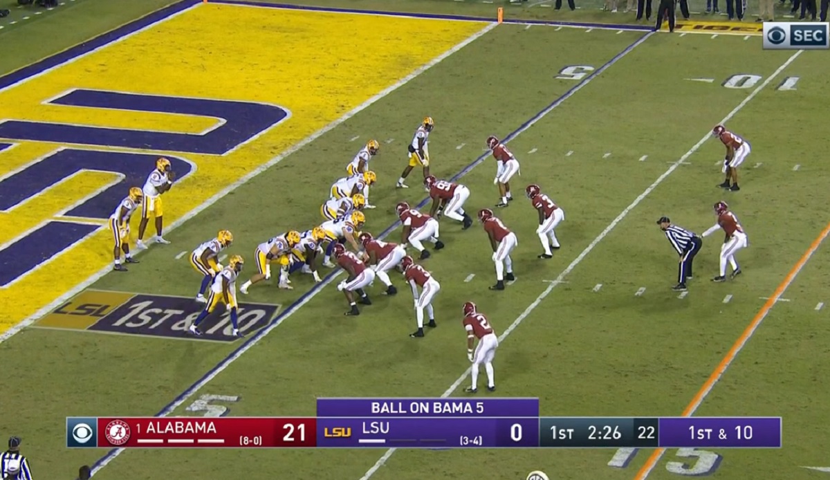 CBS' Jamie Erdahl does play-by-play after audio issue in LSU-Alabama game