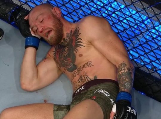 Conor McGregor knocked out