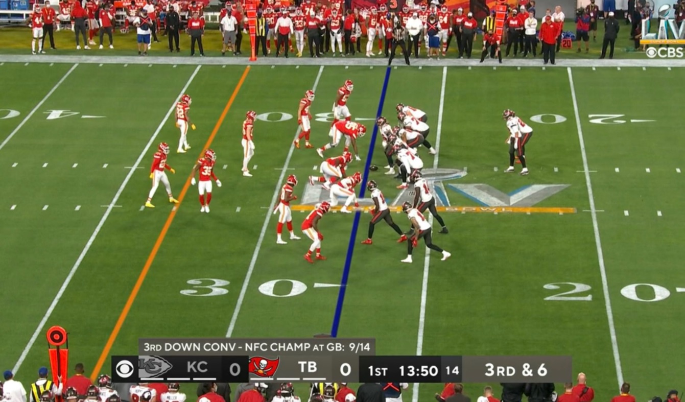 Fans love CBS new scorebug for Super Bowl between Bucs and Chiefs