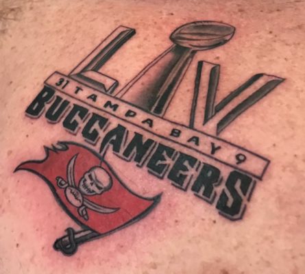 Bruce Arians tattoo