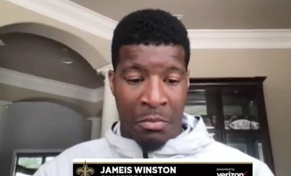 Jameis Winston crying