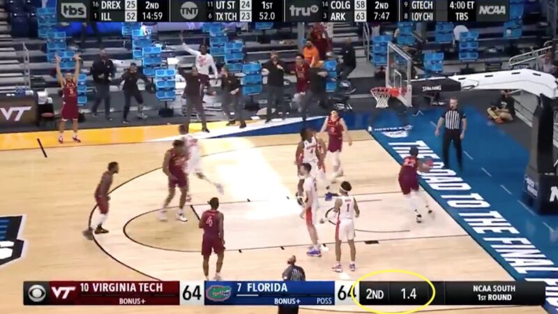 Virginia Tech buzzer beater