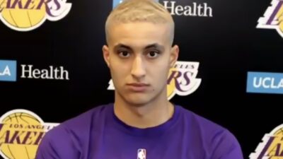 Kyle Kuzma blond hair