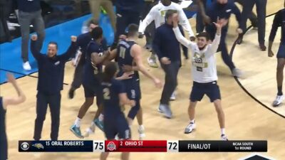 Oral Roberts upset