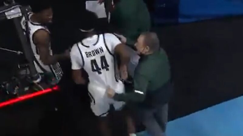 Tom Izzo Gabe Brown