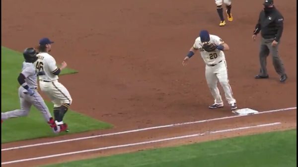 Brewers Marlins obstruction