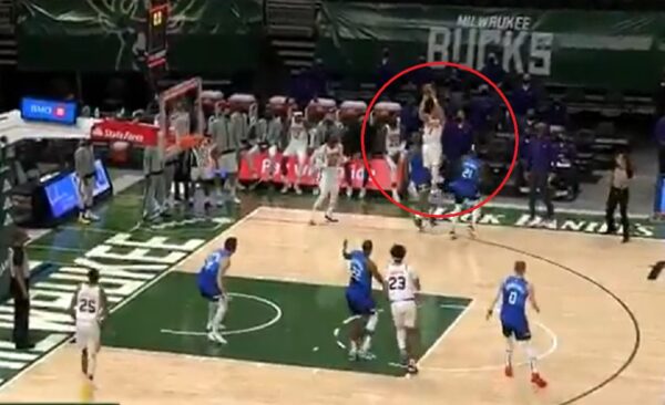 PJ Tucker Devin Booker foul call