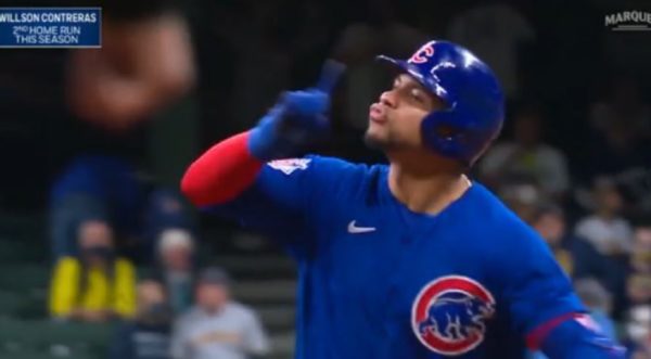 Willson Contreras shush