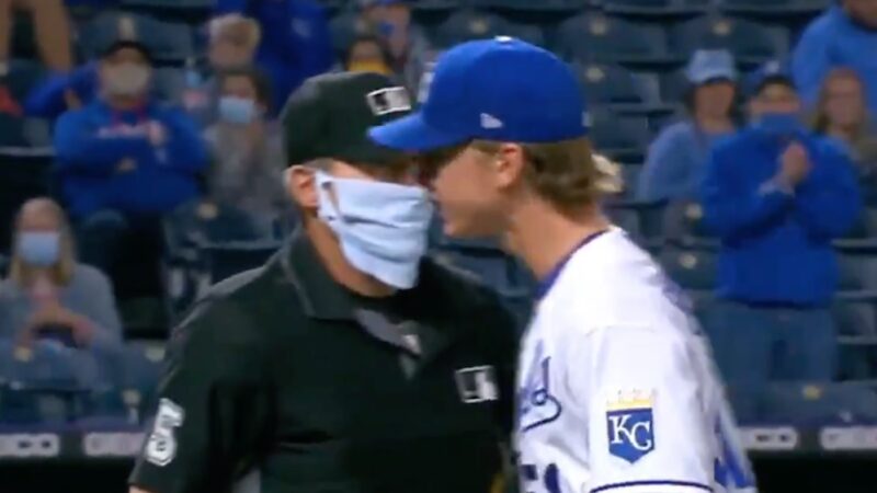 Brady Singer Angel Hernandez