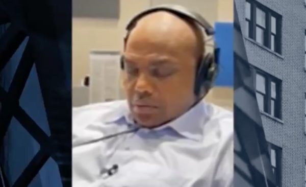 Charles Barkley sleeping