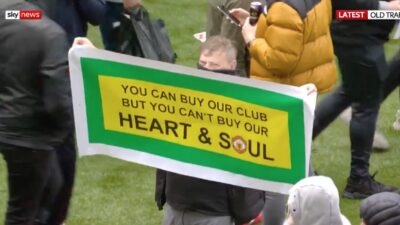 Manchester United protest