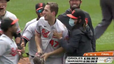 John Means no-hitter