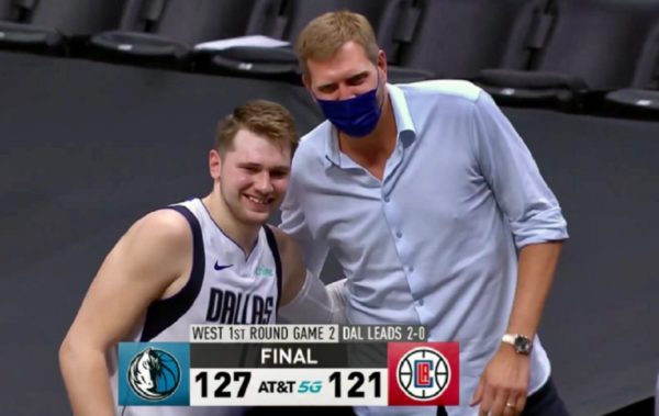 Luka Doncic Dirk Nowitzki