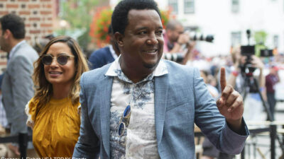 Pedro Martinez smiling