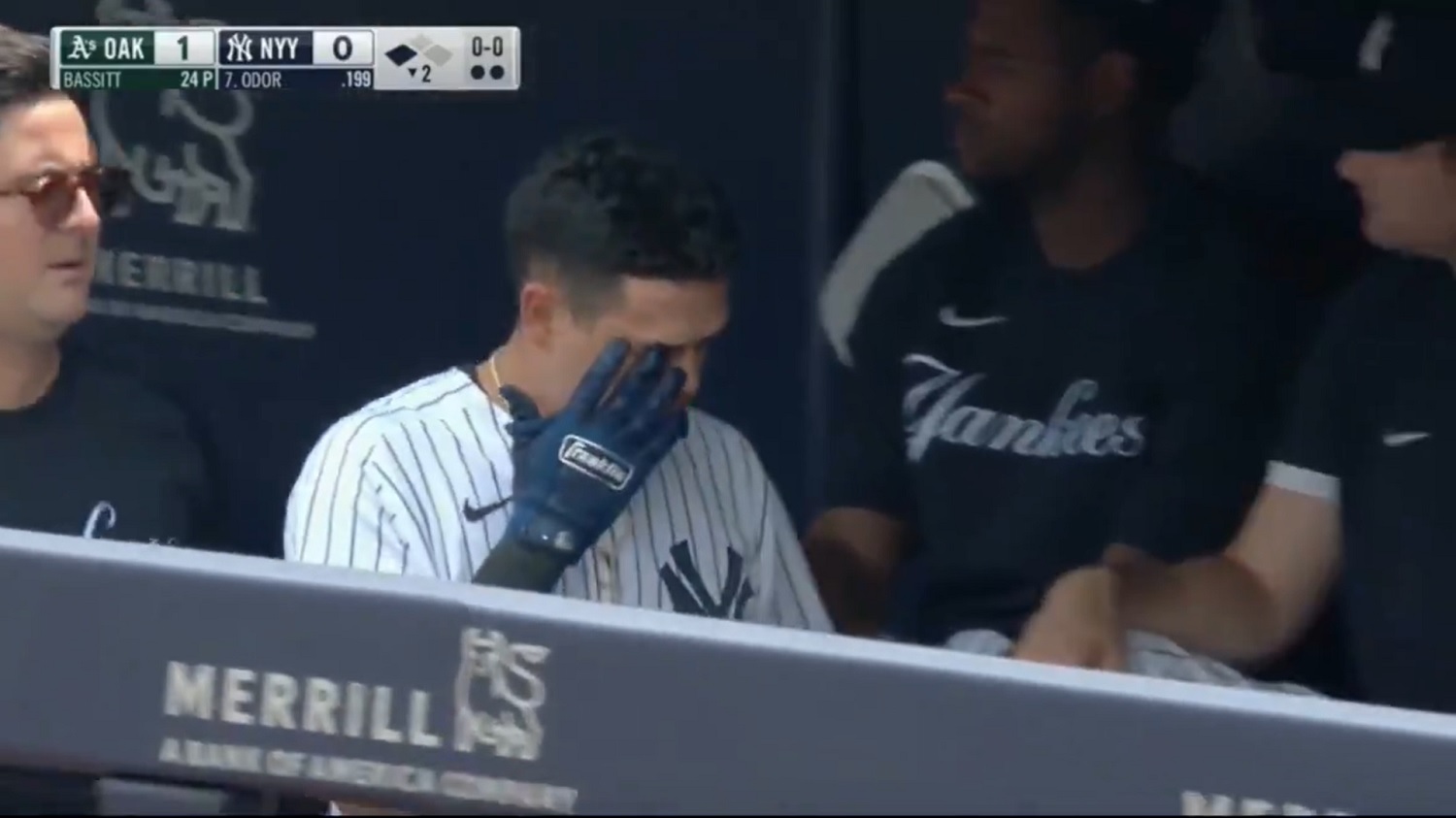 Yankees' Gio Urshela recovers from bat splinter in eye, hits go-ahead homer  in win