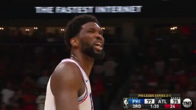 Joel Embiid Hawks fans