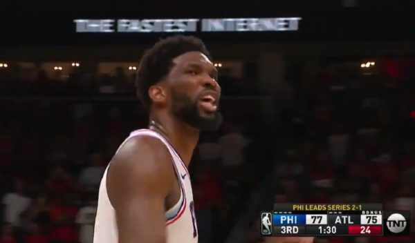 Joel Embiid Hawks fans