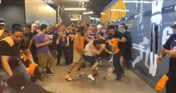 Suns Clippers fan fight