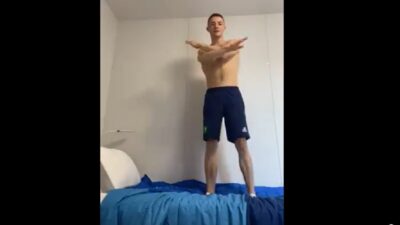 Rhys Mcclenaghan Olympics bed