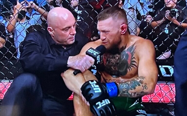 Video Conor Mcgregor Suffers Nasty Broken Leg Against Dustin Poirier