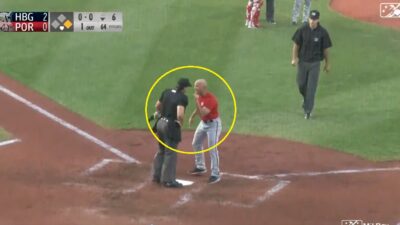 Tripp Keister ejection