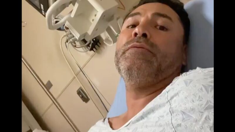 Oscar De La Hoya hospital