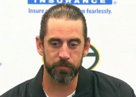 Aaron Rodgers hair