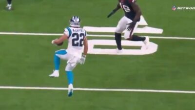 Christian McCaffrey hamstring