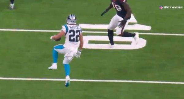 Christian McCaffrey hamstring