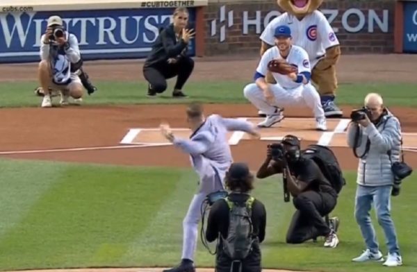Conor McGregor first pitch