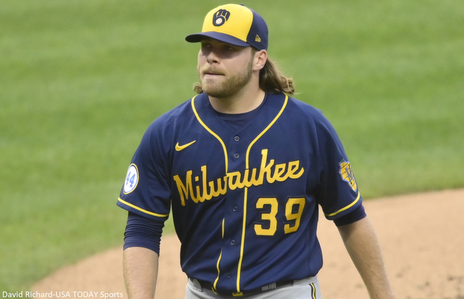 Corbin Burnes pulled from no-hitter after career-high 115 pitches