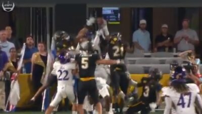 East Carolina Appalachian State Hail Mary
