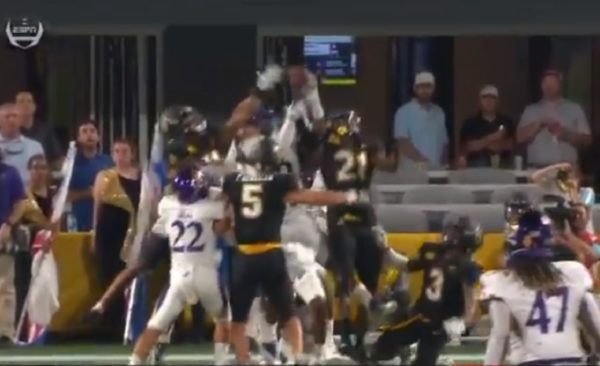 East Carolina Appalachian State Hail Mary