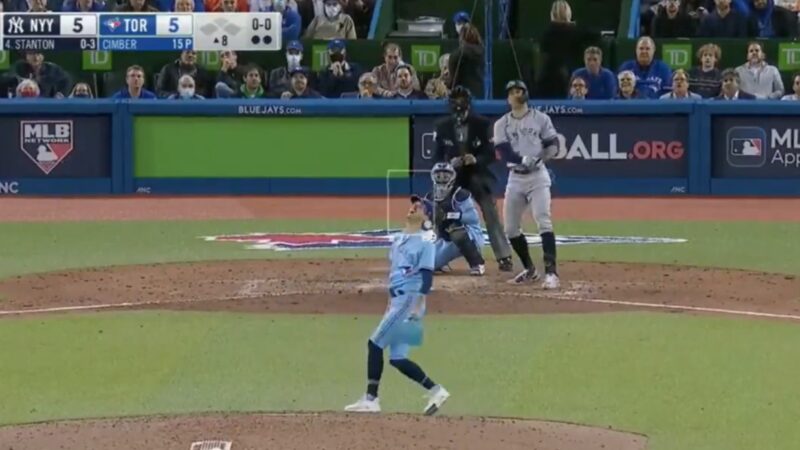 Giancarlo Stanton flyout