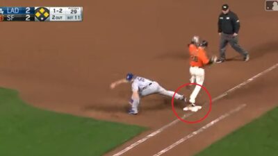 Giants Dodgers first base