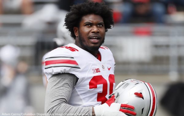 KVaughan Pope in Ohio State gear