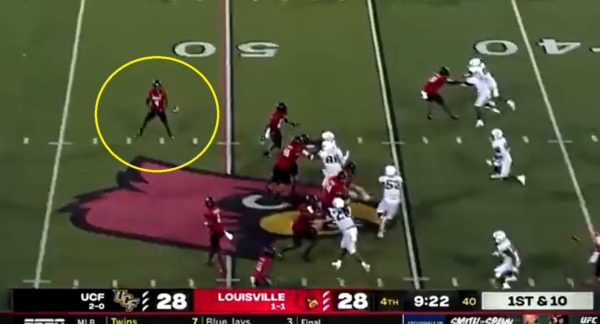 Louisville trick play touchdown