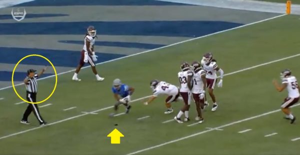 Memphis Mississippi State punt touchdown