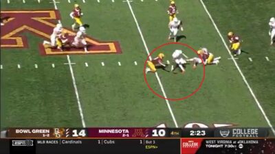 Minnesota fumbles