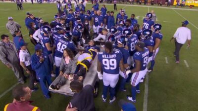 Nick Gates stretcher