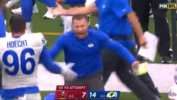 Sean McVay hyped